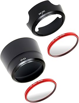 Amazon | 互換 レンズフード EW-63C ET-63 58mm フィルター 2枚